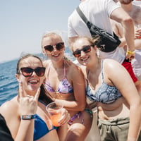 Kavos Booze Cruise at Quayside Village, Kavos, 23 June 2025