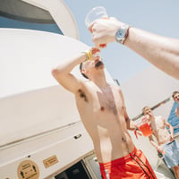 Kavos Booze Cruise at Quayside Village, Kavos, 23 June 2025