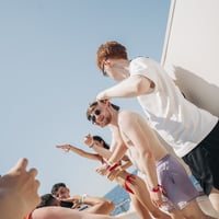 Kavos Booze Cruise at Quayside Village, Kavos, 23 June 2025