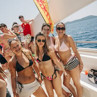 Kavos Booze Cruise at Quayside Village, Kavos, 23 June 2025