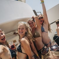 Kavos Booze Cruise at Quayside Village, Kavos, 23 June 2025