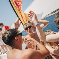 Kavos Booze Cruise at Quayside Village, Kavos, 23 June 2025