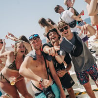 Kavos Booze Cruise at Quayside Village, Kavos, 23 June 2025