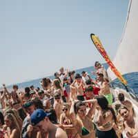 Kavos Booze Cruise at Quayside Village, Kavos, 23 June 2025