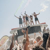 Kavos Booze Cruise at Quayside Village, Kavos, 26 June 2025