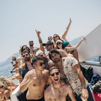 Kavos Booze Cruise at Quayside Village, Kavos, 26 June 2025
