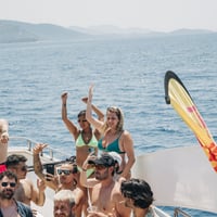 Kavos Booze Cruise at Quayside Village, Kavos, 26 June 2025