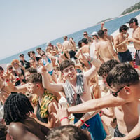 Kavos Booze Cruise at Quayside Village, Kavos, 26 June 2025