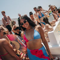 Kavos Booze Cruise at Quayside Village, Kavos, 26 June 2025