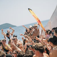 Kavos Booze Cruise at Quayside Village, Kavos, 26 June 2025
