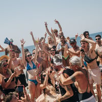Kavos Booze Cruise at Quayside Village, Kavos, 26 June 2025