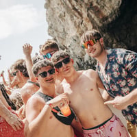 Kavos Booze Cruise at Quayside Village, Kavos, 28 June 2025