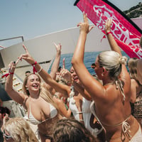 Kavos Booze Cruise at Quayside Village, Kavos, 28 June 2025