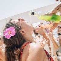Kavos Booze Cruise at Quayside Village, Kavos, 28 June 2025
