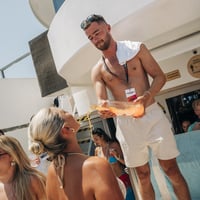 Kavos Booze Cruise at Quayside Village, Kavos, 28 June 2025