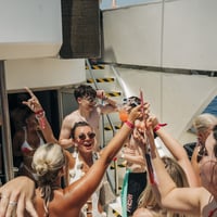Kavos Booze Cruise at Quayside Village, Kavos, 28 June 2025