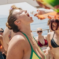 Kavos Booze Cruise at Quayside Village, Kavos, 28 June 2025
