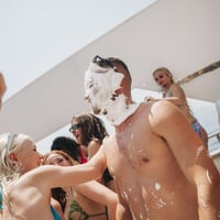 Kavos Booze Cruise at Quayside Village, Kavos, 28 June 2025
