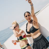 Kavos Booze Cruise at Quayside Village, Kavos, 28 June 2025