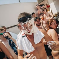 Kavos Booze Cruise at Quayside Village, Kavos, 28 June 2025