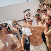 Kavos Booze Cruise at Quayside Village, Kavos, 28 June 2025