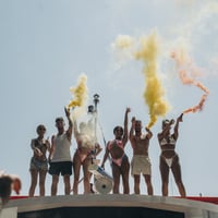 Kavos Booze Cruise at Quayside Village, Kavos, 28 June 2025