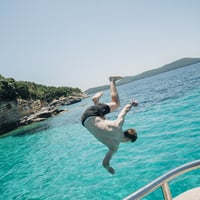 Kavos Booze Cruise at Quayside Village, Kavos, 30 June 2025