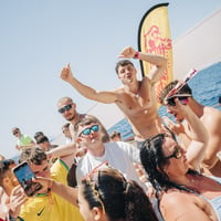 Kavos Booze Cruise at Quayside Village, Kavos, 30 June 2025