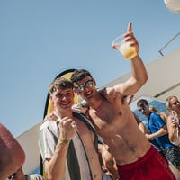 Kavos Booze Cruise at Quayside Village, Kavos, 30 June 2025