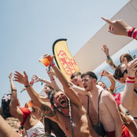 Kavos Booze Cruise at Quayside Village, Kavos, 10 July 2025