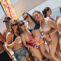 Kavos Booze Cruise at Quayside Village, Kavos, 10 July 2025