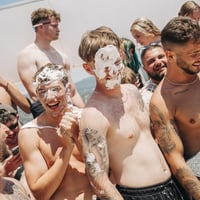 Kavos Booze Cruise at Quayside Village, Kavos, 10 July 2025