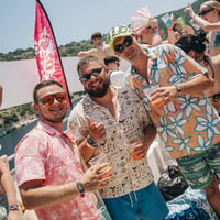 Kavos Booze Cruise at Quayside Village, Kavos, 10 July 2025