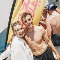Kavos Booze Cruise at Quayside Village, Kavos, 10 July 2025