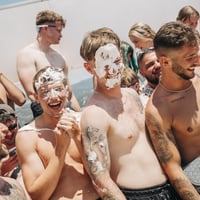 Kavos Booze Cruise at Quayside Village, Kavos, 10 July 2025