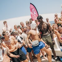 Kavos Booze Cruise at Quayside Village, Kavos, 10 July 2025