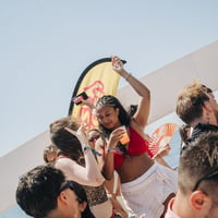 Kavos Booze Cruise at Quayside Village, Kavos, 10 July 2025
