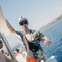 Kavos Booze Cruise at Quayside Village, Kavos, 10 July 2025