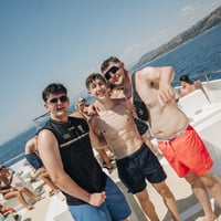 Kavos Booze Cruise at Quayside Village, Kavos, 10 July 2025