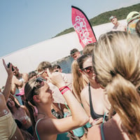 Kavos Booze Cruise at Quayside Village, Kavos, 10 July 2025