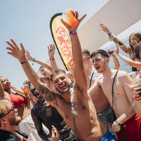 Kavos Booze Cruise at Quayside Village, Kavos, 10 July 2025