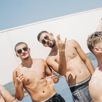 Kavos Booze Cruise at Quayside Village, Kavos, 10 July 2025