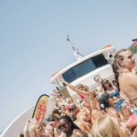 Kavos Booze Cruise at Quayside Village, Kavos, 10 July 2025
