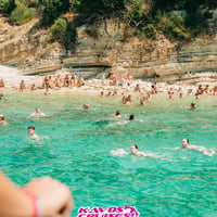 Kavos Booze Cruise at Quayside Village, Kavos, 12 July 2025