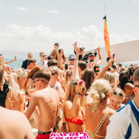Kavos Booze Cruise at Quayside Village, Kavos, 12 July 2025