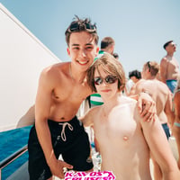Kavos Booze Cruise at Quayside Village, Kavos, 12 July 2025