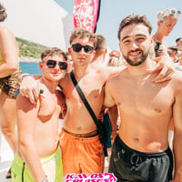 Kavos Booze Cruise at Quayside Village, Kavos, 12 July 2025