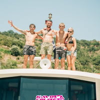 Kavos Booze Cruise at Quayside Village, Kavos, 12 July 2025