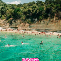 Kavos Booze Cruise at Quayside Village, Kavos, 12 July 2025
