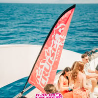 Kavos Booze Cruise at Quayside Village, Kavos, 12 July 2025